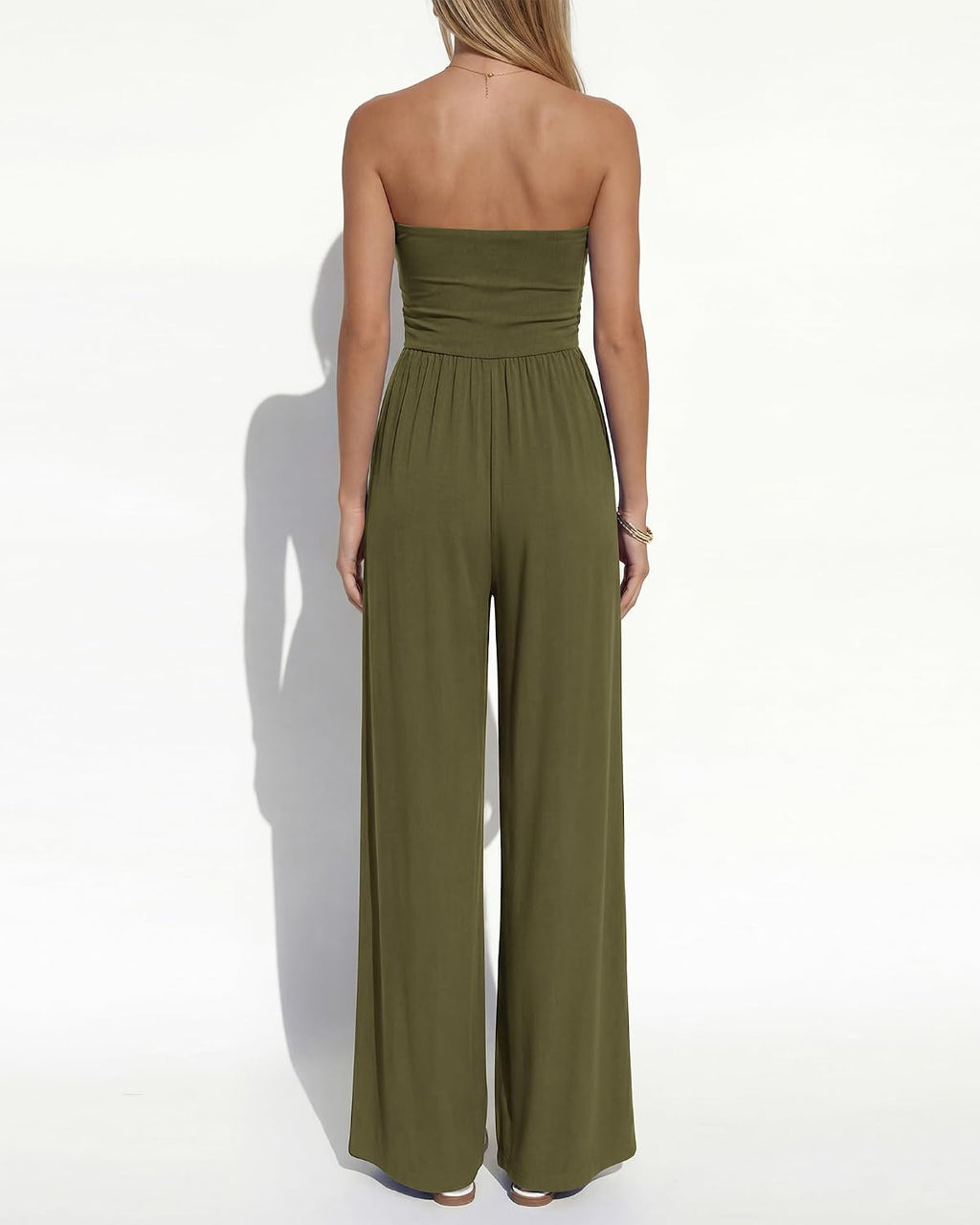 Strapless Jumpsuits For Women Summer Casual Rompers