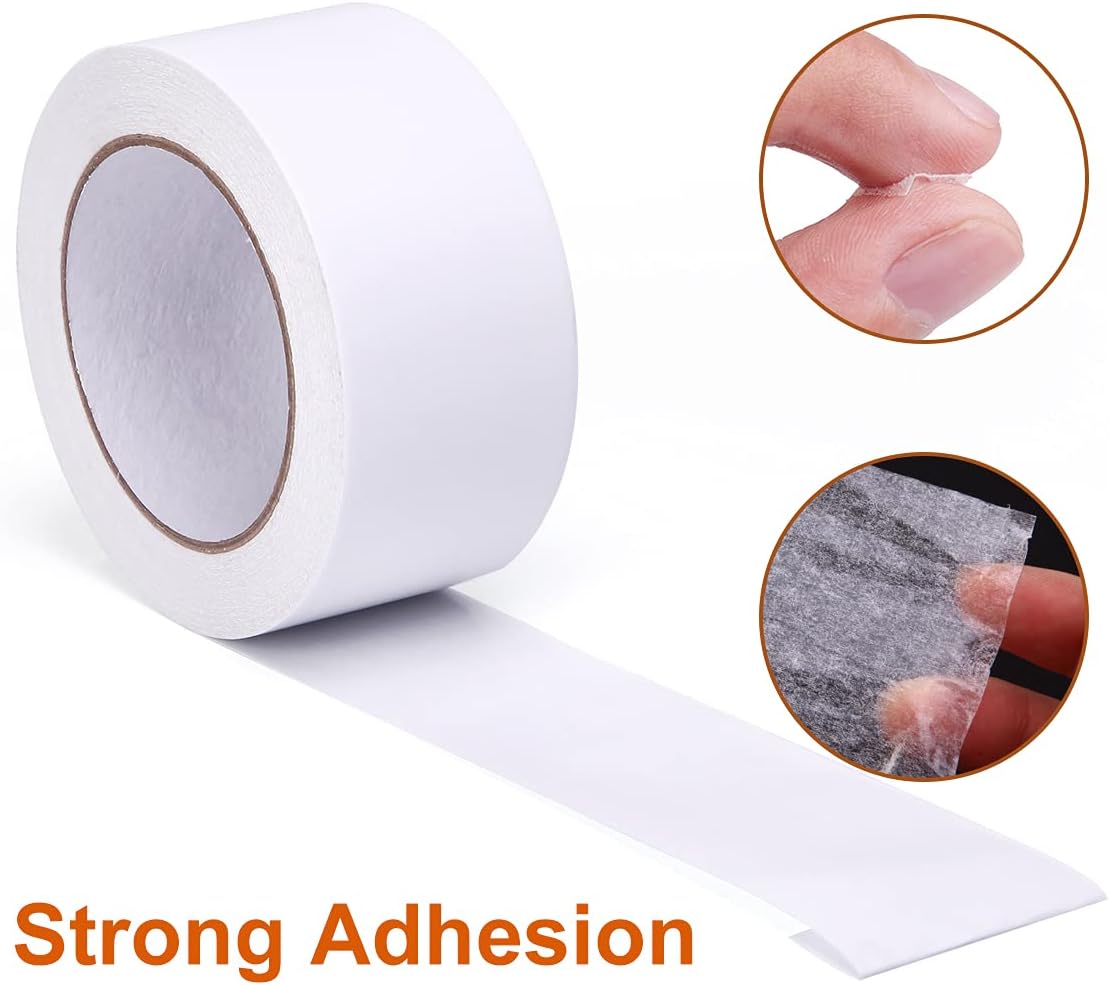 Double Sided Tape, 2 Inch x 90Ft Two Sided Adhesive Tape (1 Roll)