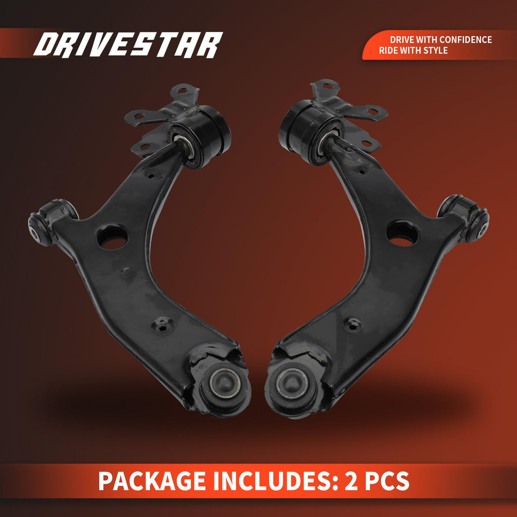 DRIVESTAR RK621271 RK621270 Front Driver Left Lower Control Arms, 2PCS