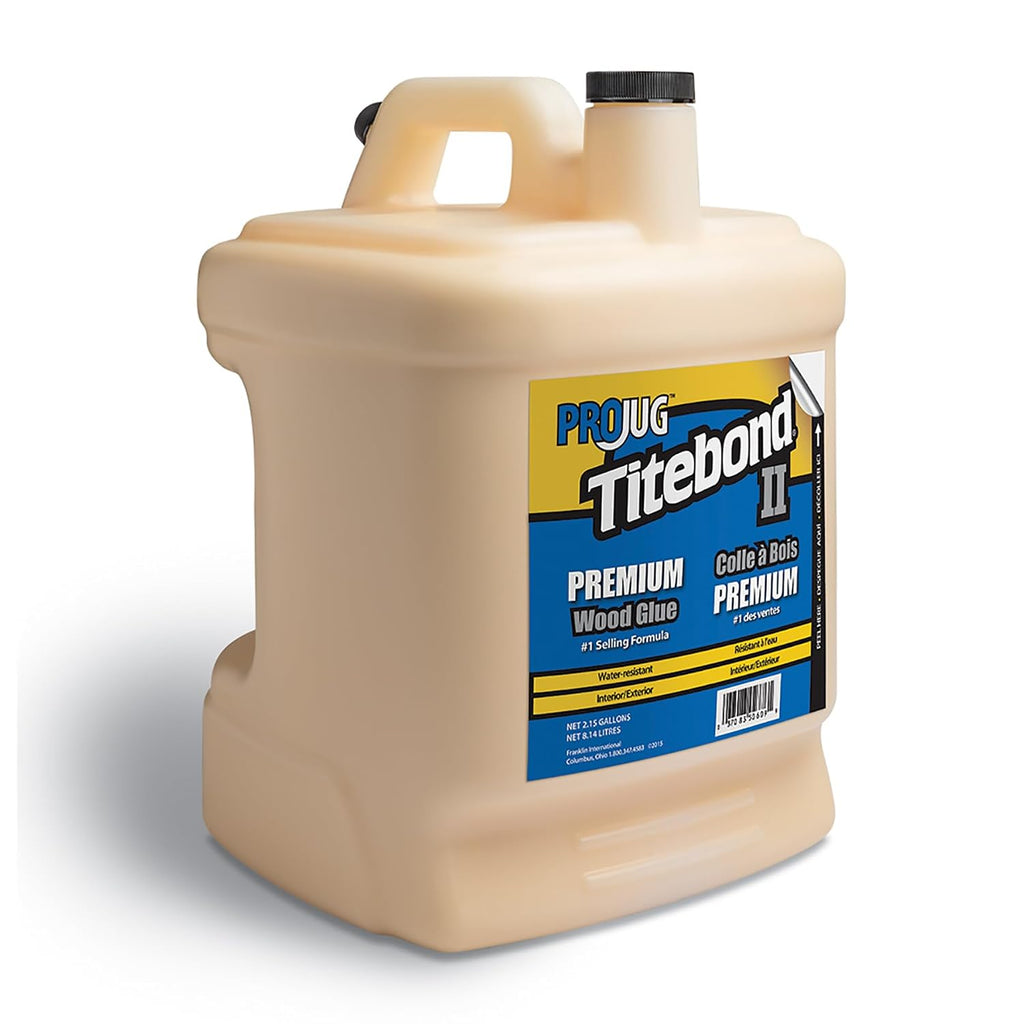 II Premium Wood Glue PROJug 2.15 Gal. – ANSI Type II Waterproof Exterior Wood Adhesive, Strong Initial Tack, Fast