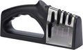 4-in-1Manual Knife Sharpener Suitable for kitchen knives, fruit knives, steel knives, scissors, and 3-level precision