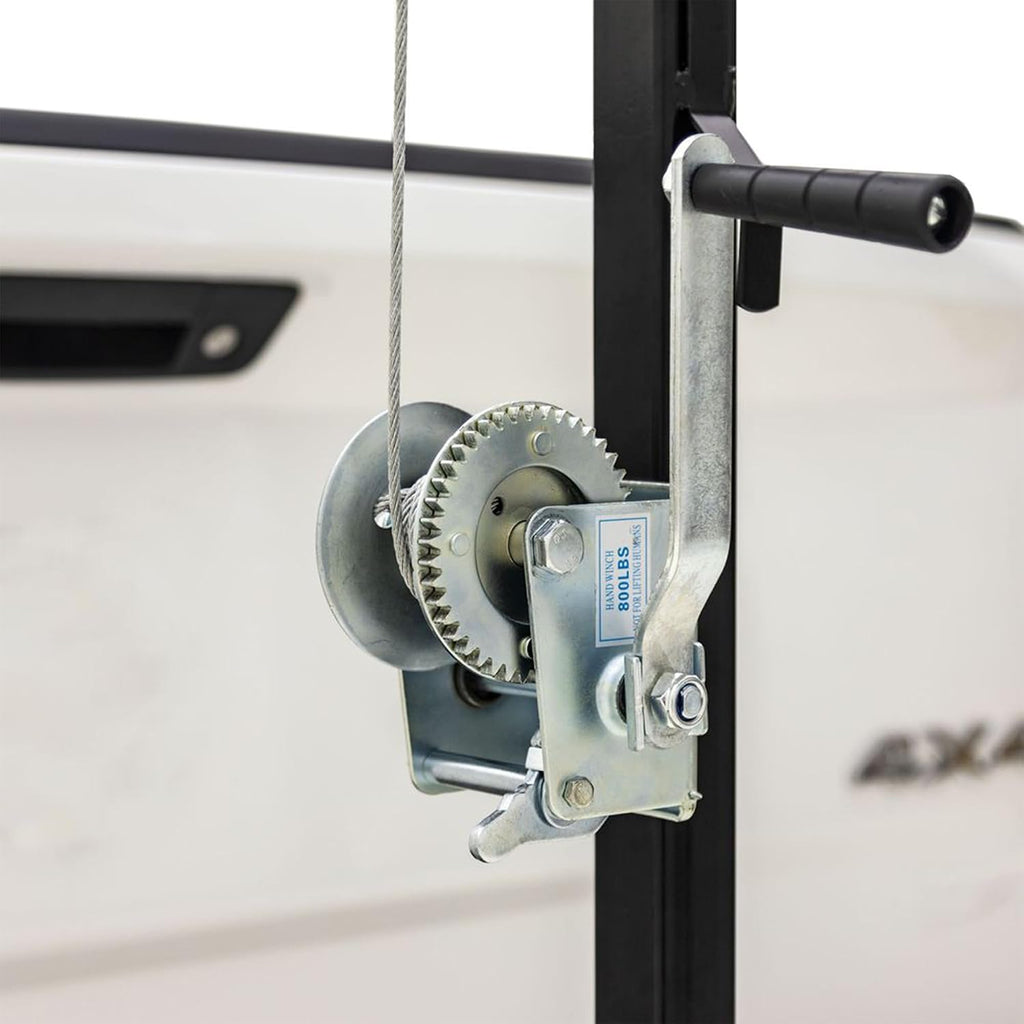 Steel Hitch-Mounted Deer Hoist with Gambrel