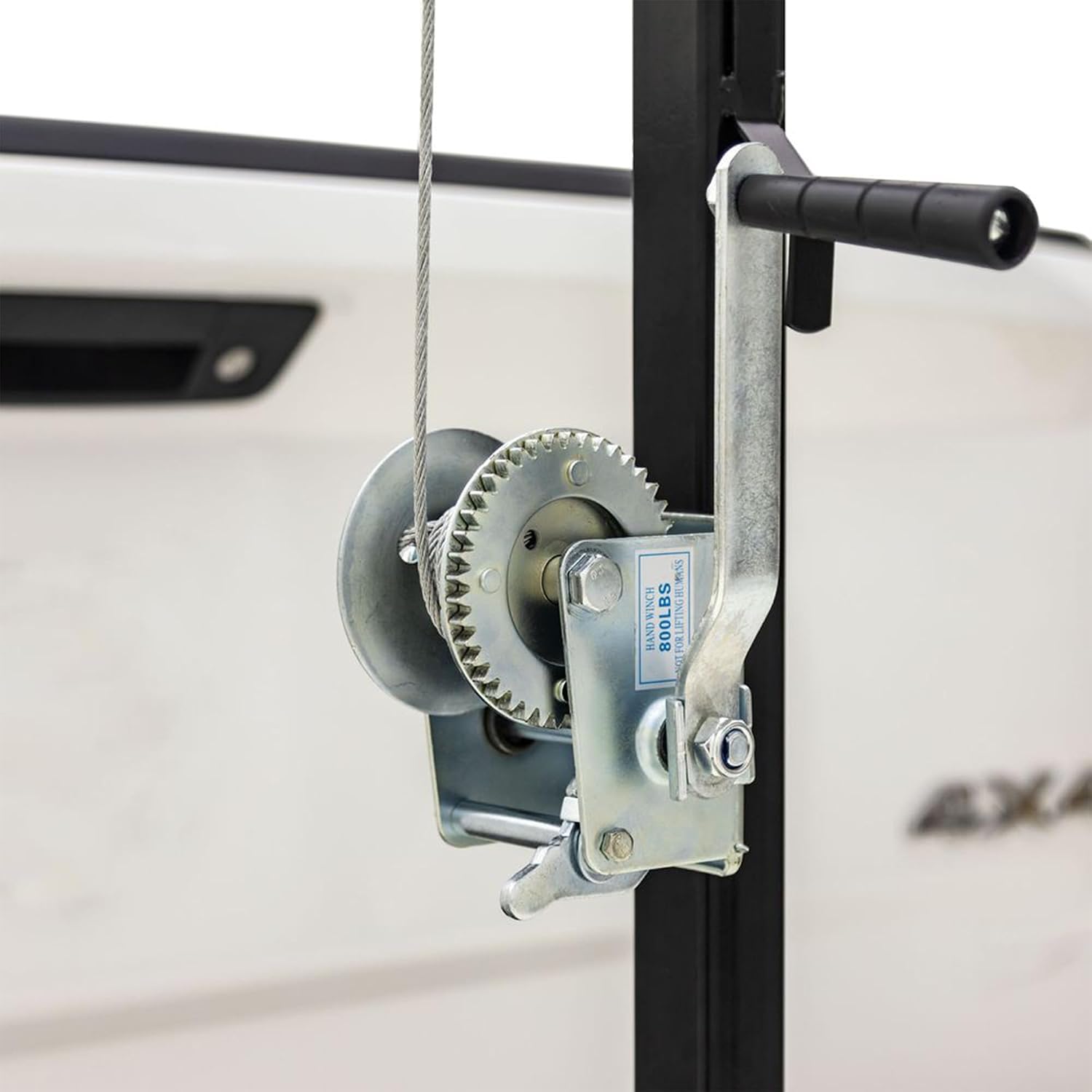 Steel Hitch-Mounted Deer Hoist with Gambrel
