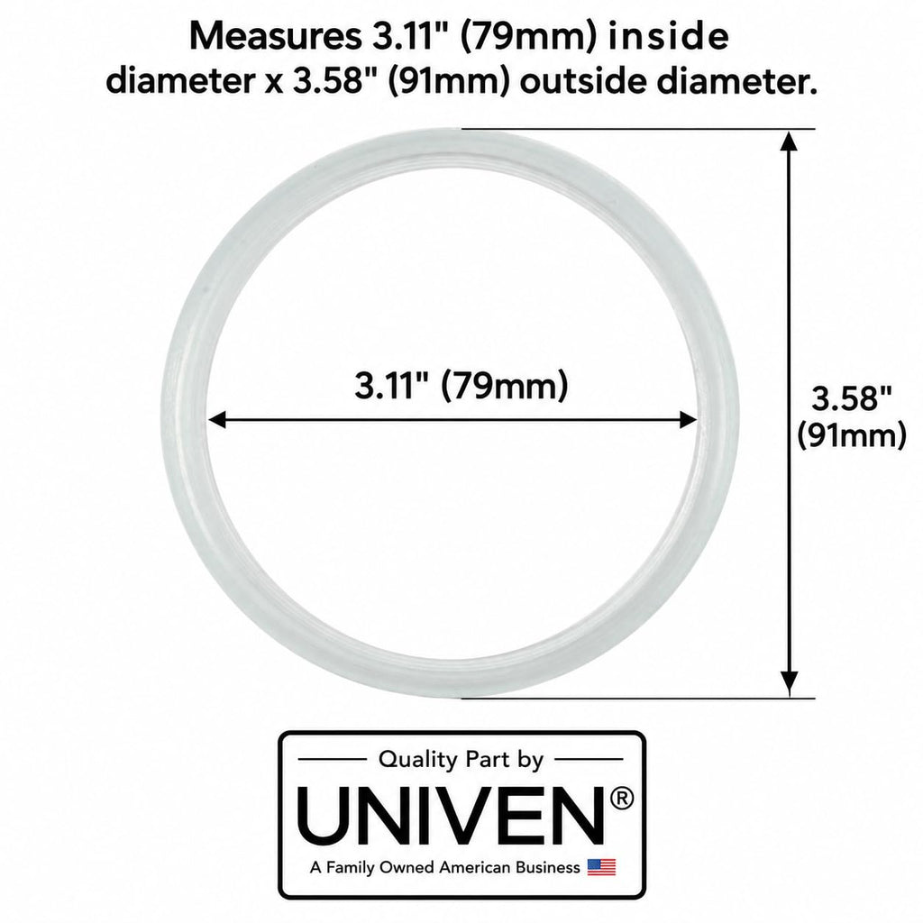 Univen Blender Gaskets fits KitchenAid 5KSB555/5553 KSB565/585/650/655/755