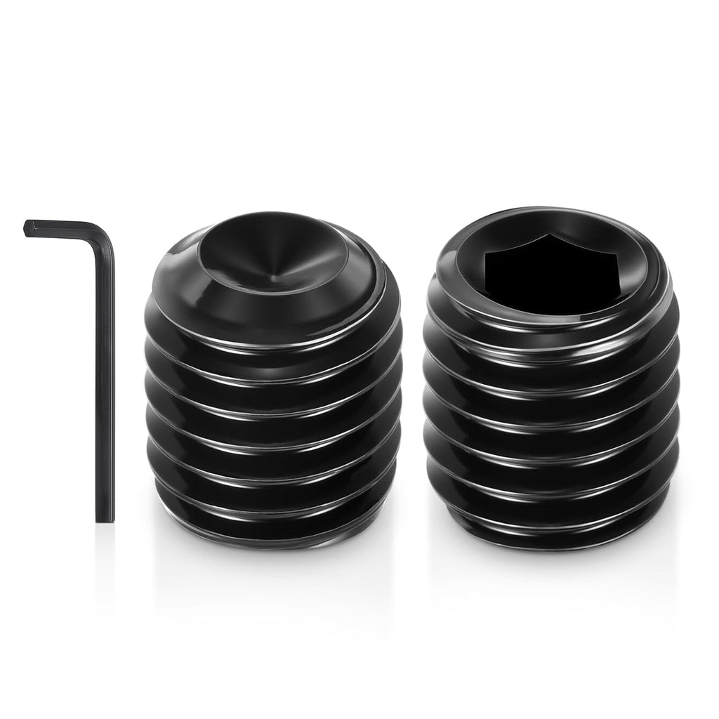 25Pcs Cup Point Socket Set Screws-5/16-18x3/8 Carbon Steel