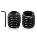 25Pcs Cup Point Socket Set Screws-5/16-18x3/8 Carbon Steel