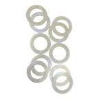 Bucket Pin Shims Washers Size 80mm x 50mm x 2mm 823/00220, Set of 10 Pcs Fits and Compatible with Various Earthmoving Machines and Excavator Machine