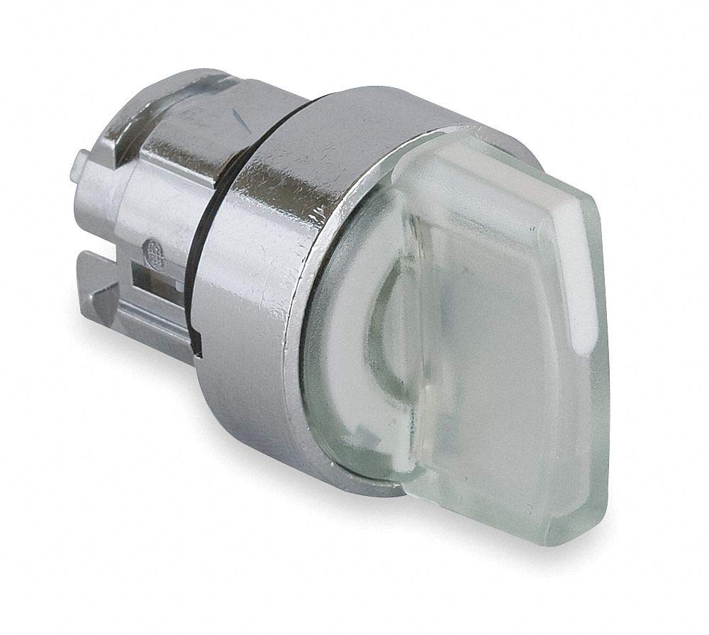 Schneider Electric ZB4BK1513 - Illum Selector Switch 3 Pos 22mm White