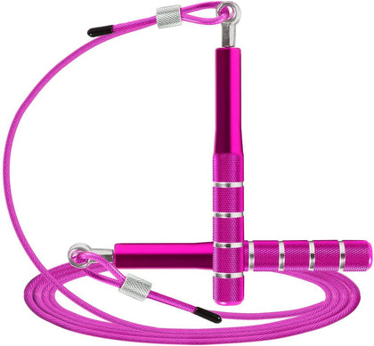 Jump Rope, Wastou Speed Jumping Rope for Training Fitness Exercise, Adjustable Adults Workout Skipping Rope for Men