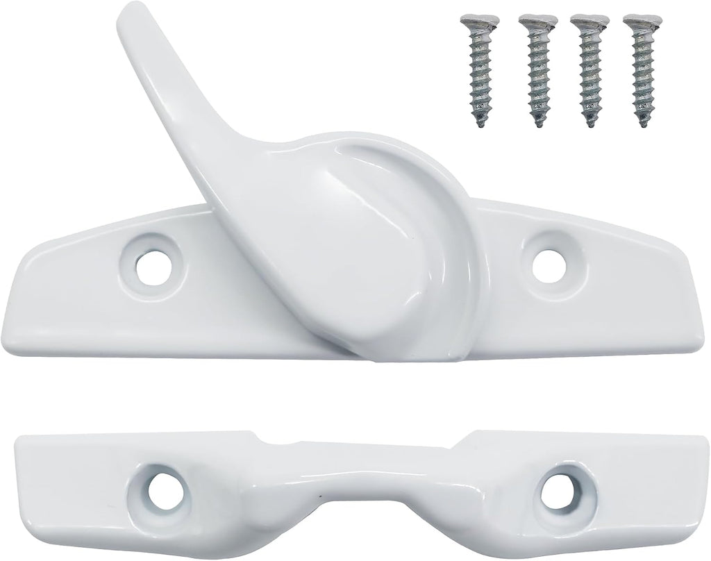 Zinc Sash Lock and Keeper fit for Andersen Sash Lock & Keeper 1968 to Present (White)