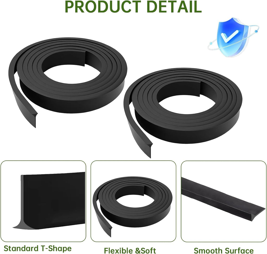 Storm Door Botton Sweep Weatherstrip Replacement for Andersen 2pcs