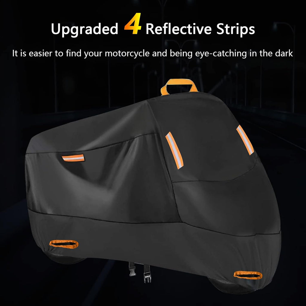 Motorcycle Cover Waterproof Outdoor Heavy Duty, 86" for Dirt Bike