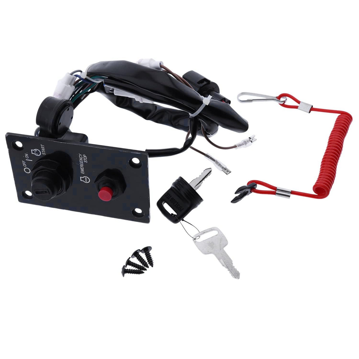 37100-96J24 Single Engine Ignition Key Switch Panel for Suzuki Motor Engine