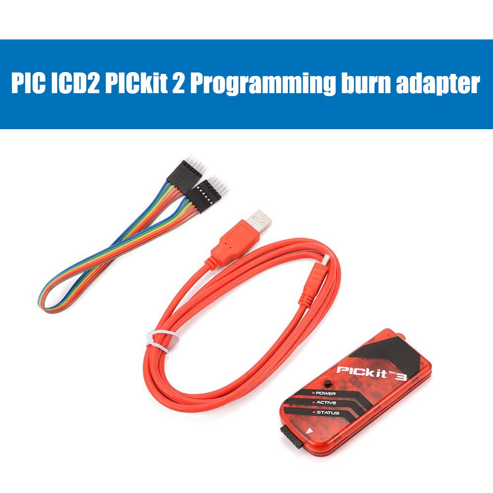Comidox 1PCS PICkit3 Electronic Chips Emulator MPLAB PICkit 3 PIC Microcontroller Chip in-Circuit Debugger Programmer