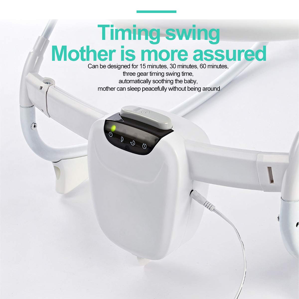 3-in-1 Baby Bouncers, Can sit and Lie Down, Brilliant Bouncer,Rocking Bouncer, Soothing Vibration, 3rd Gear