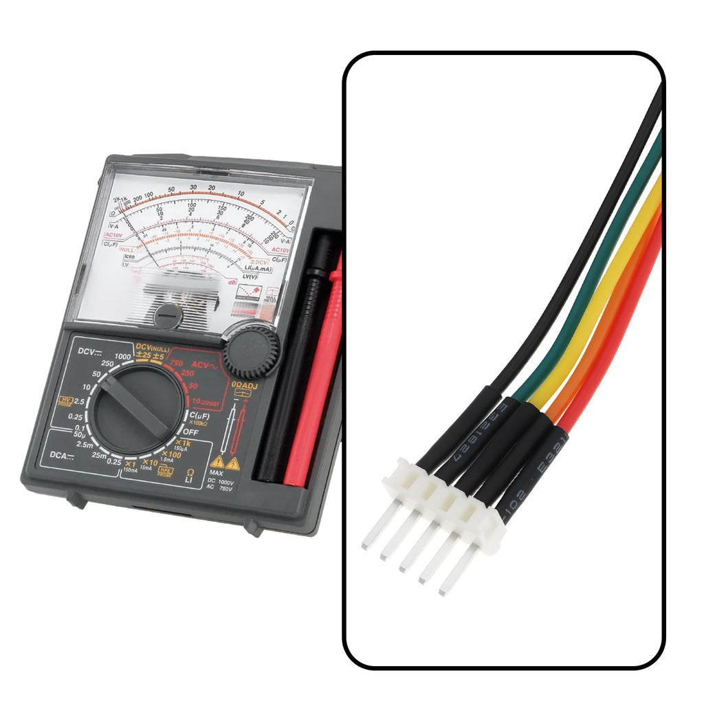 2Pcs Arcade 0.187inch Microswitch Terminals 8pin/2pin to 5pin Conversion Compatible with Sanwa 45cm