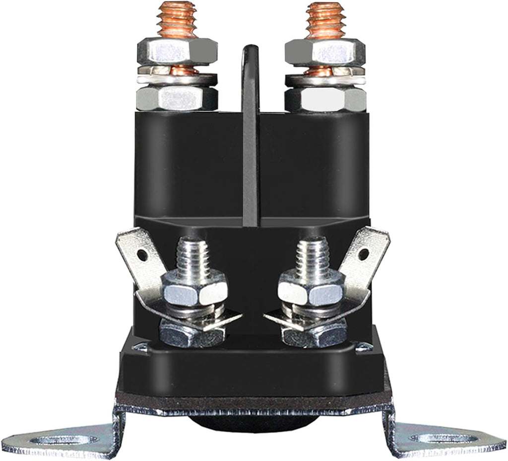 117-1197 Starter Solenoid 4 Terminal for EXMARK Lawn Boy 117-1197 1-513075 513075 104-3189 212655 for Toro Lawn Tractor 104-3189,12V Lawn Mower Starter Solenoid