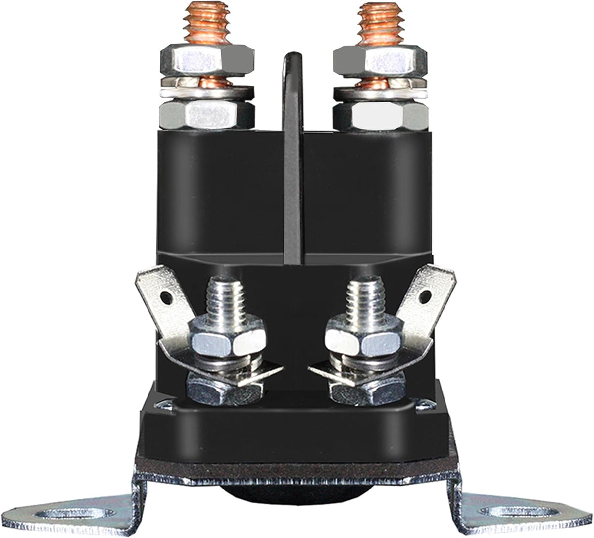 117-1197 Starter Solenoid 4 Terminal for EXMARK Lawn Boy 117-1197 1-513075 513075 104-3189 212655 for Toro Lawn Tractor 104-3189,12V Lawn Mower Starter Solenoid