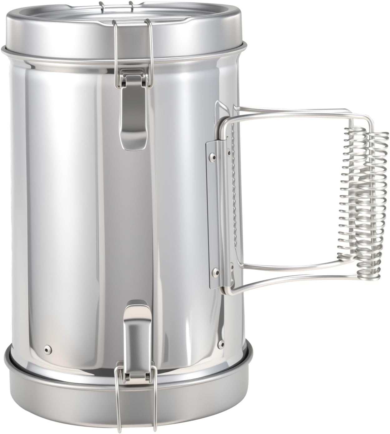 Stainless Steel Charcoal Chimney Starter | BBQ Chimney Starter for Charcoal Grill and Barbecues, Compact Outdoor