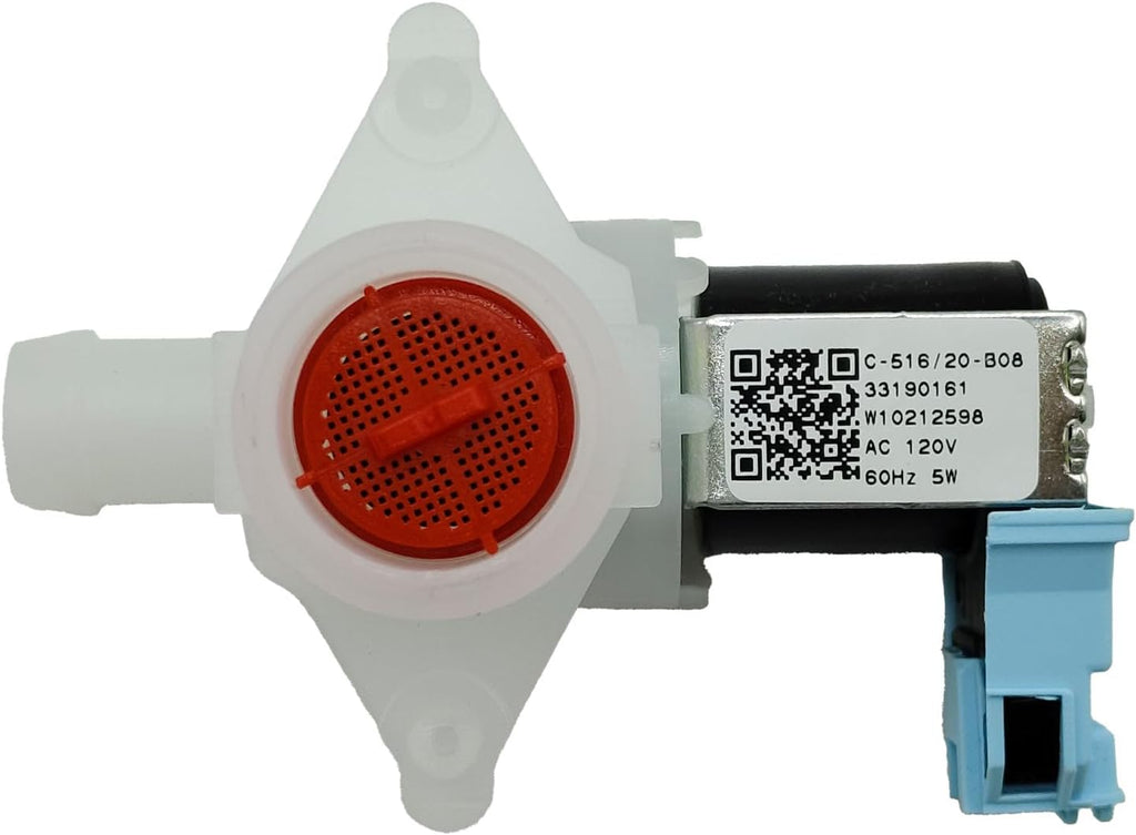 W10212598 WPW10212598 Washer Inlet Valve Compatible with Whirlpool & Kenmore Washer Replacement parts AP6017175 WPW10212598 PS11750470
