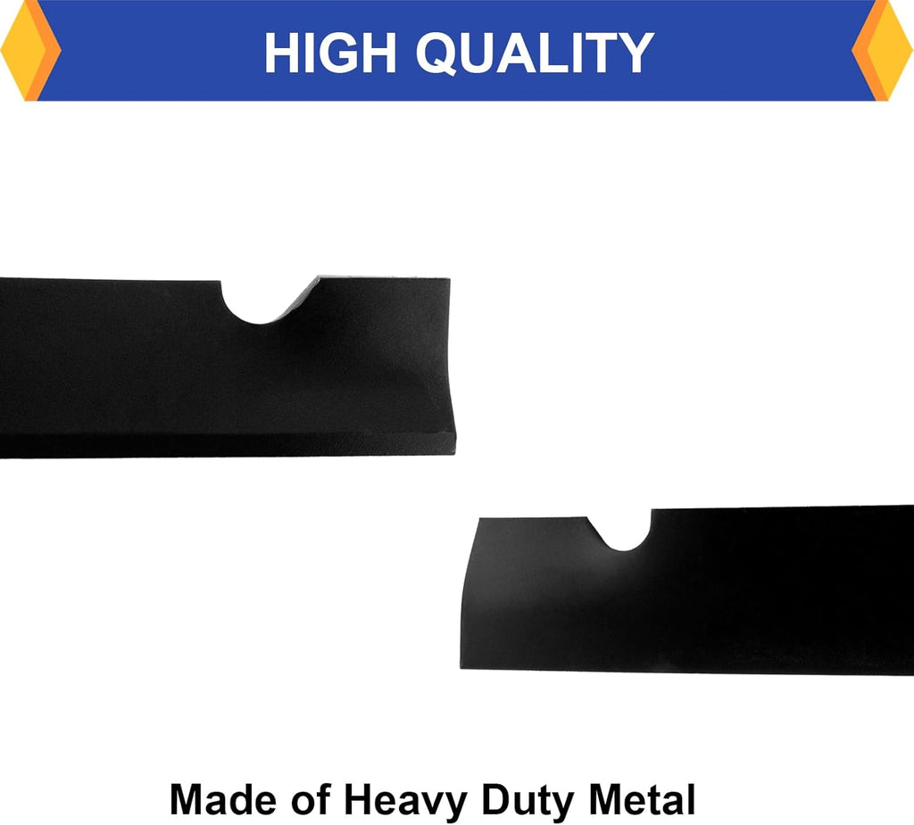 (3 Pack) Replacement Lawn Mower Blades for OEM 038-0005-00, Compatible with 54'' Cut Bad Boy Mower