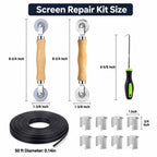 Window Screen Replacement, 6in1 Window Screen Door Repair Kit