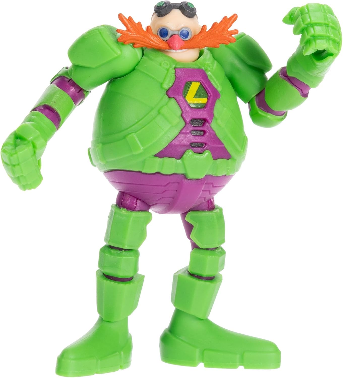 DC X Sonic Collectable 2.5 Inch Scale Action Figures Knuckles Silver Rouge Dr. Eggman Featuring Multiple Points of