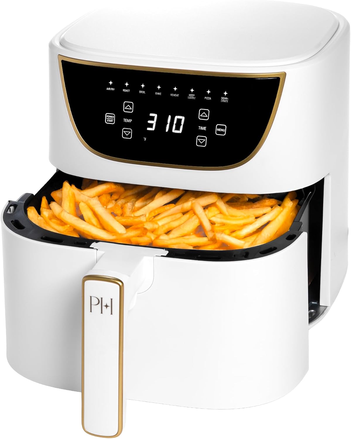 6-Quart Air Fryer, Nonstick Basket Made Without PFAS, Touchscreen, 8-in-1 (Fry, Roast, Broil, Bake, Reheat, Keep