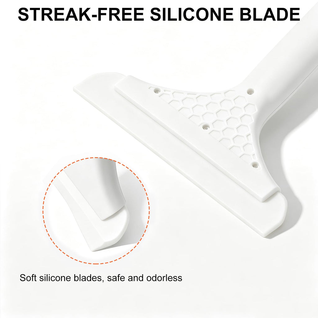 Shower Squeegee for Glass Doors, Small Squeegee for Shower Glass