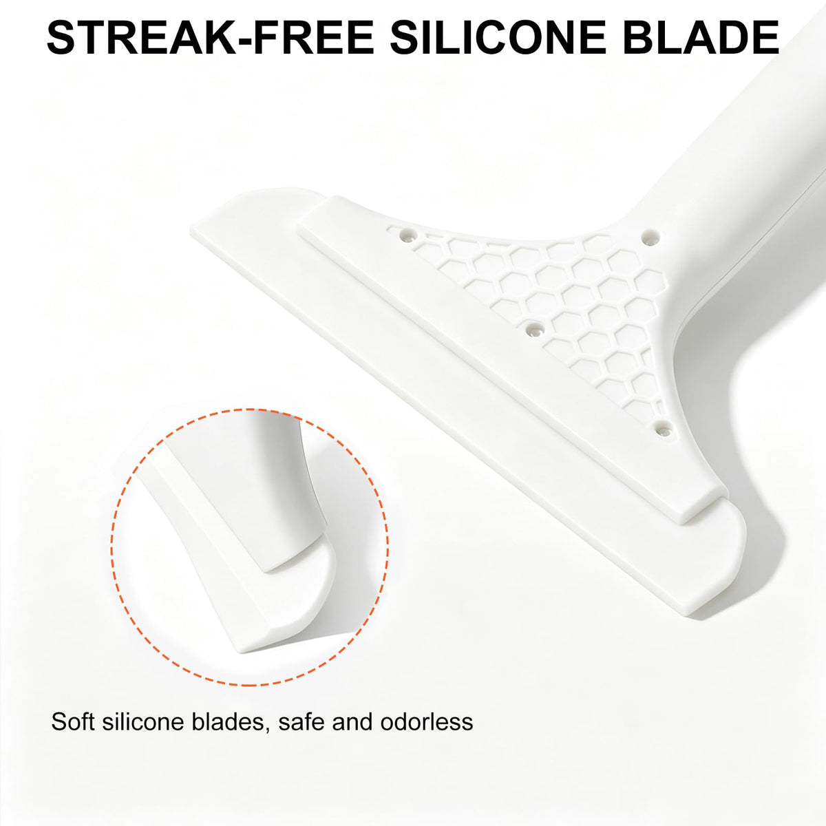 Shower Squeegee for Glass Doors, Small Squeegee for Shower Glass