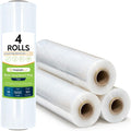 PSBM Blown Hand Stretch Wrap/Shrink Film 18" x 1500 feet 90 Gauge 4 Rolls