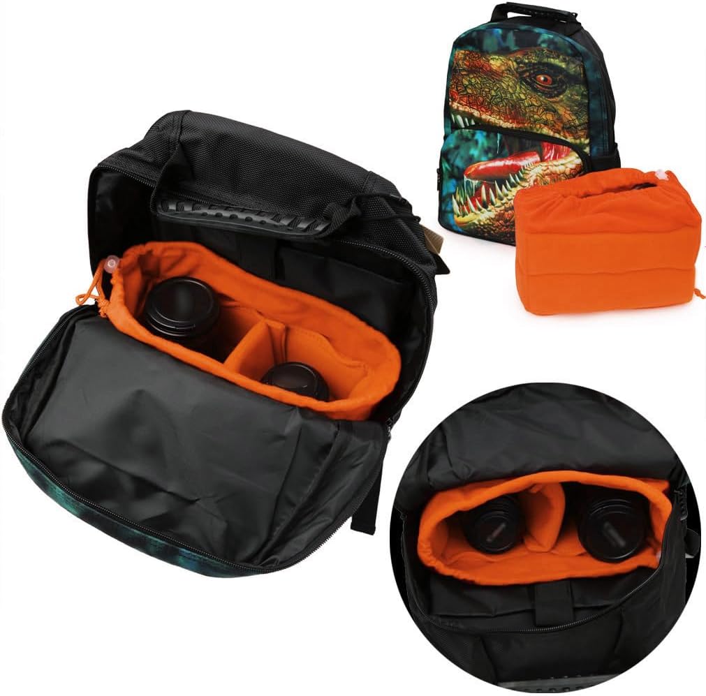 Shockproof Camera Photo Bag for SLR TLR Camera Insert Partition Padded Case,Can be Put Directly Into the SLR Camera