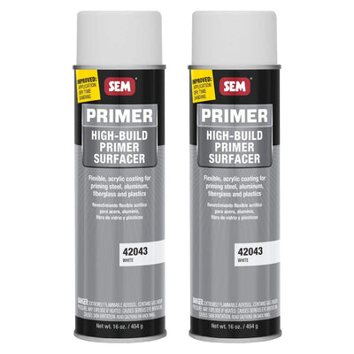 White High-Build Primer Surfacer 16 oz. (2/Pack)