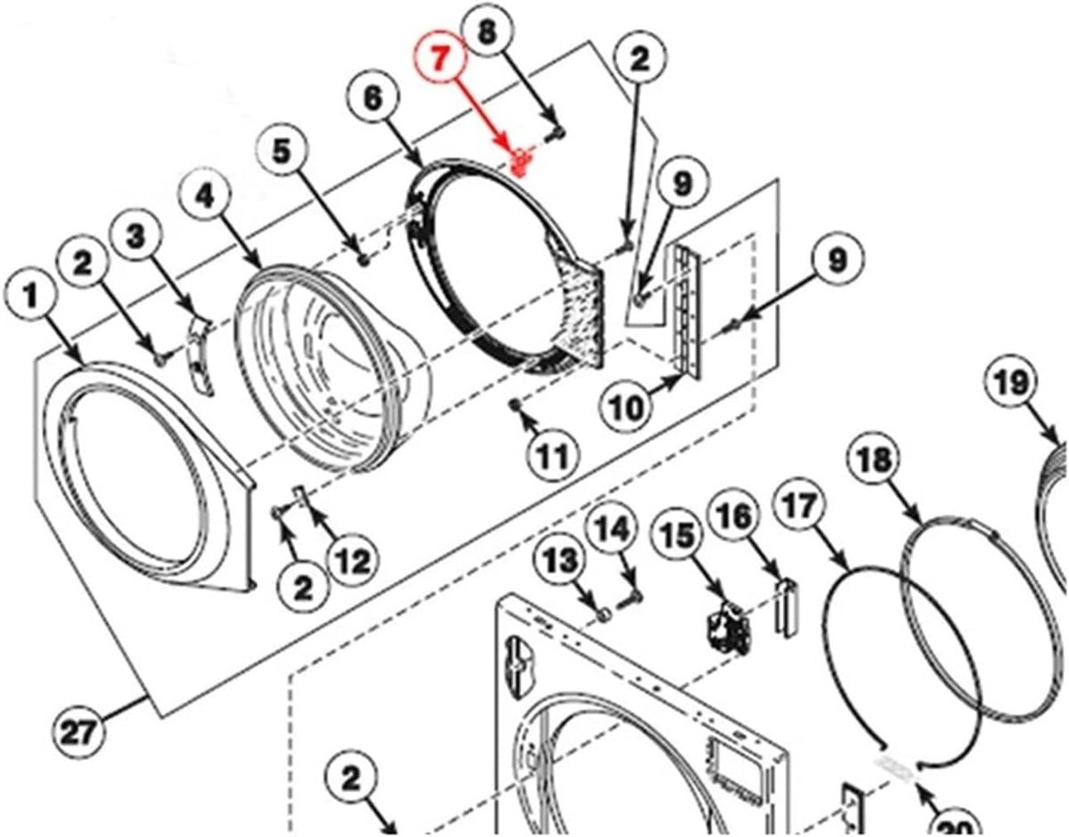 For Speed for Queen for Alliance IPSO Door Holder Interlock Switch Compatible for ASSY DOOR CATCH P/N 802803 (6pcs)