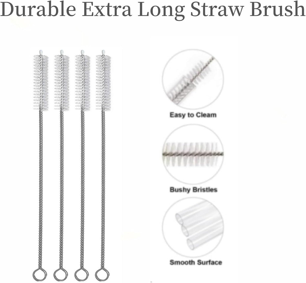 Bottle Brush for BrüMate Era 30oz/40oz Tumblers, Straw Cleaner Brush with 3 in 1 Multifunctional Cap Brush for Owala