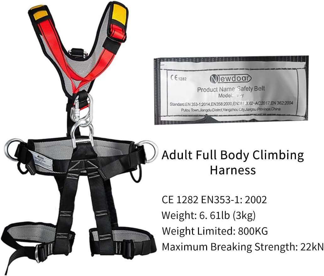 Climbing Harness CE Certification Rock Climbing Rappelling Equipment Body Guard Protect Rappelling Rescuing Equip