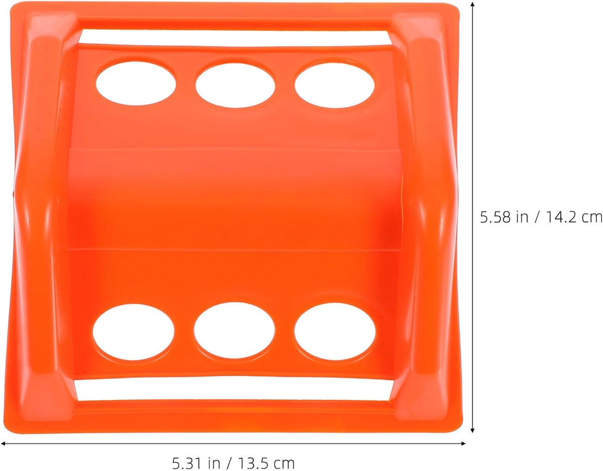 Orange Plastic Truck Corner Guard for Cargo Straps and Freight Packaging
