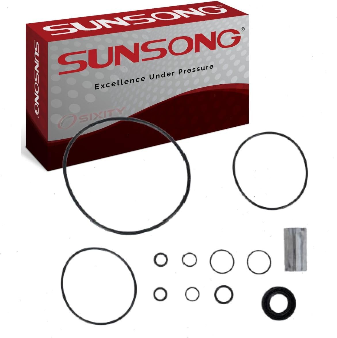 Sunsong 8401490 Power Steering Pump Rebuild Kit, 1 Pack, Standard