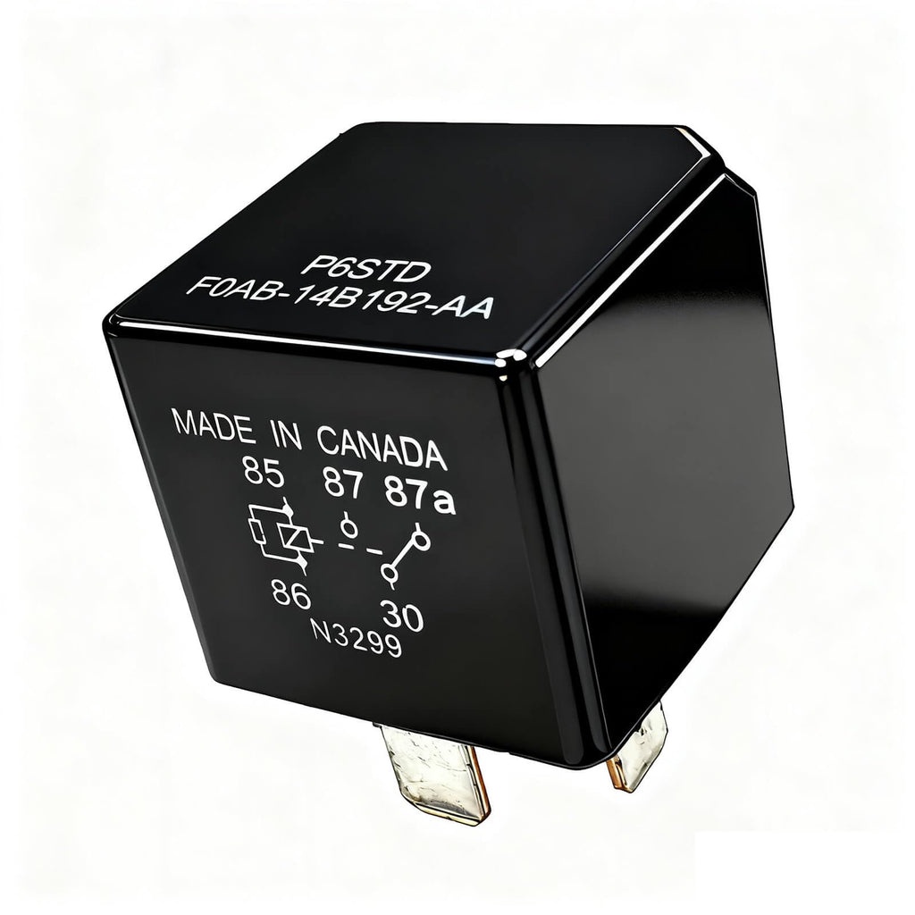 Automotive Multi-Function Relay 5C3T-14B192-AA,4 Pin Multi-Purpose Relay for Ford, Replace 5C3T-14B192-AA 5C3T14B192AA