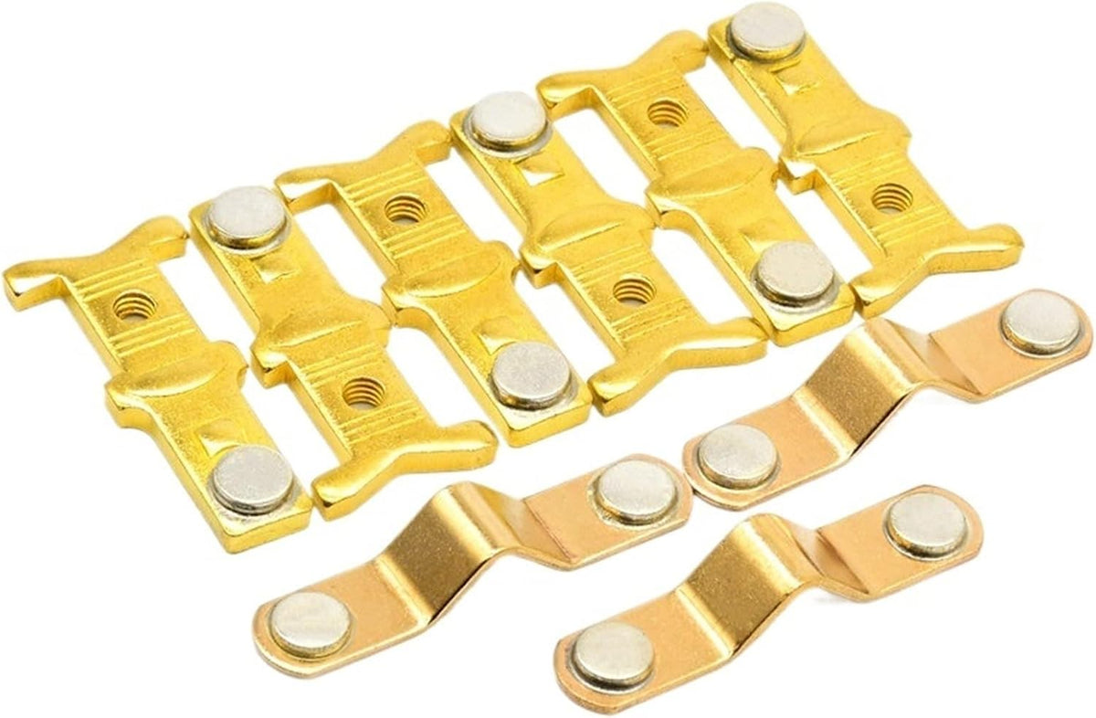 Main Contact Kit for Switch Contactor LC1D50 LC1D40 CJX2-4011 CJX2-5011 Moving and Fixed Contacts Contactor Replacement Kit(LC1-D50 (C Grade))