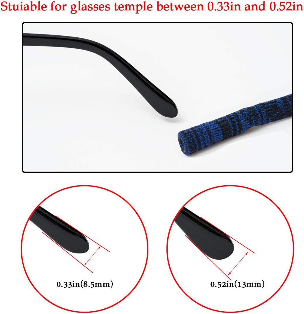 Glasses Strap (Pack of 6) Adjustable Eyeglasses Strap Sunglass Holder Strap Men Women