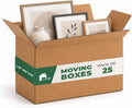 Heavy Duty Corrugated Shipping Boxes - Durable 16x8x16" Cardboard Moving & Packing Cartons - Stackable Kraft Boxes
