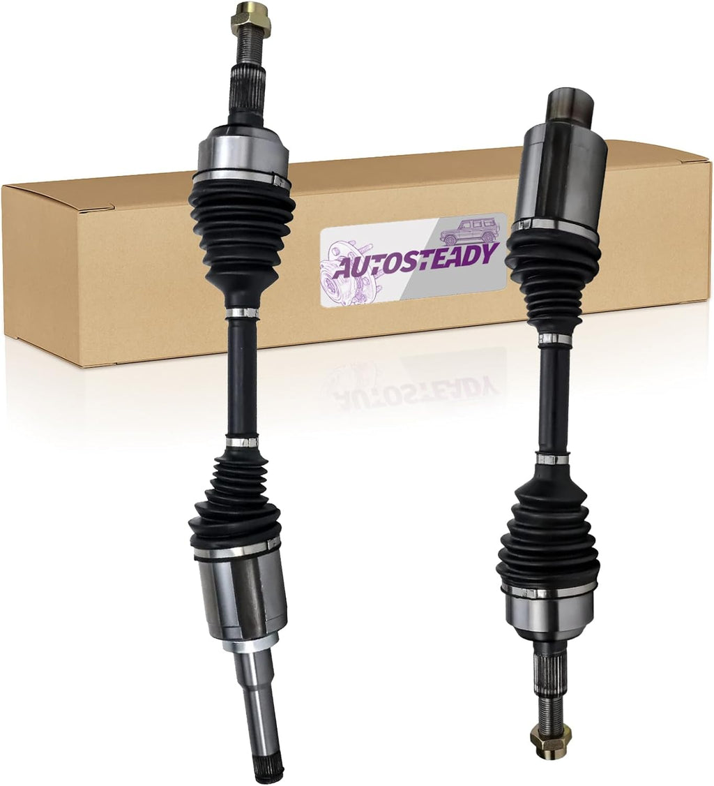 2.4L Front CV Axle Pair Compatible with 2010-2017 Chevy Equinox