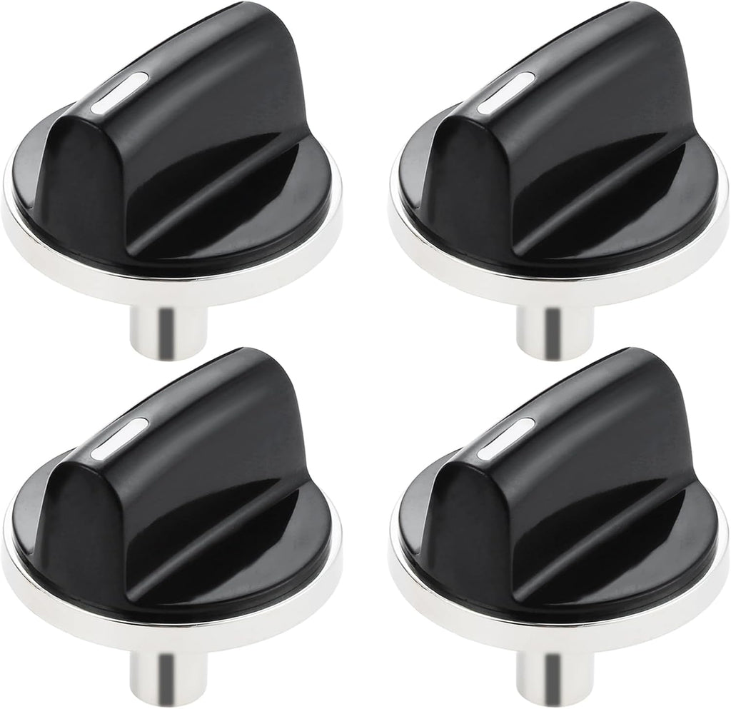 00650847 Cooktop Stove Knobs 4 Pcs Compatible with Bosch