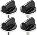 00650847 Cooktop Stove Knobs 4 Pcs Compatible with Bosch