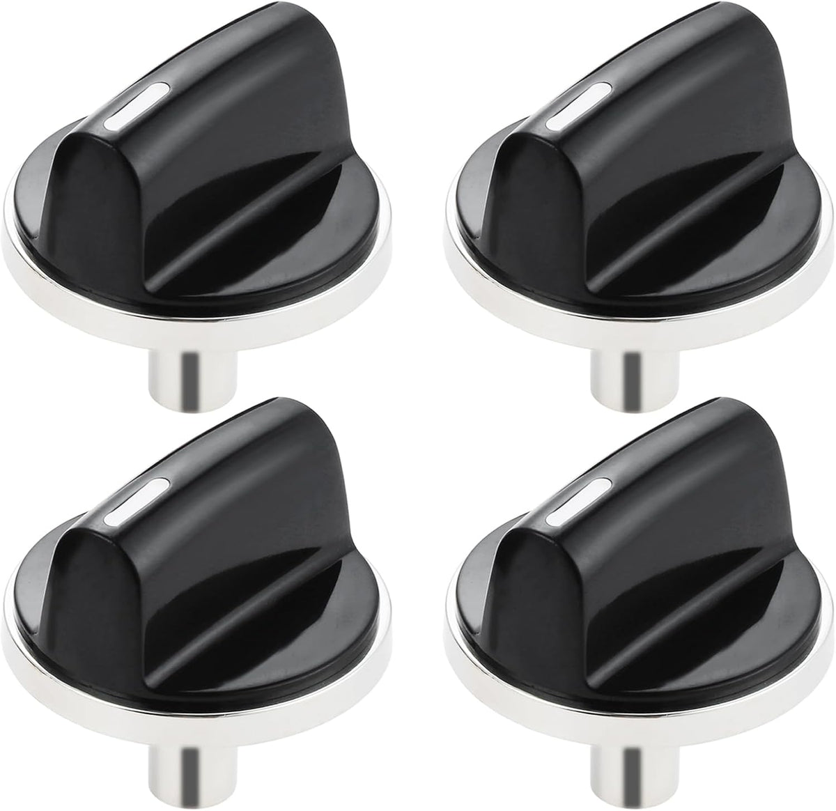 00650847 Cooktop Stove Knobs 4 Pcs Compatible with Bosch