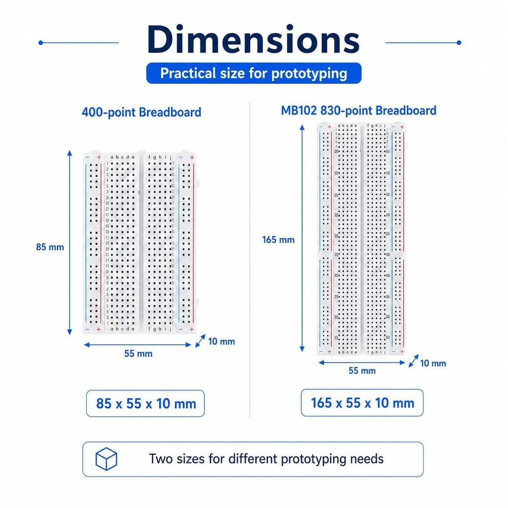 4 Breadboard Kit 970 Jumper Wires with Tweezers for Electronics Projects
