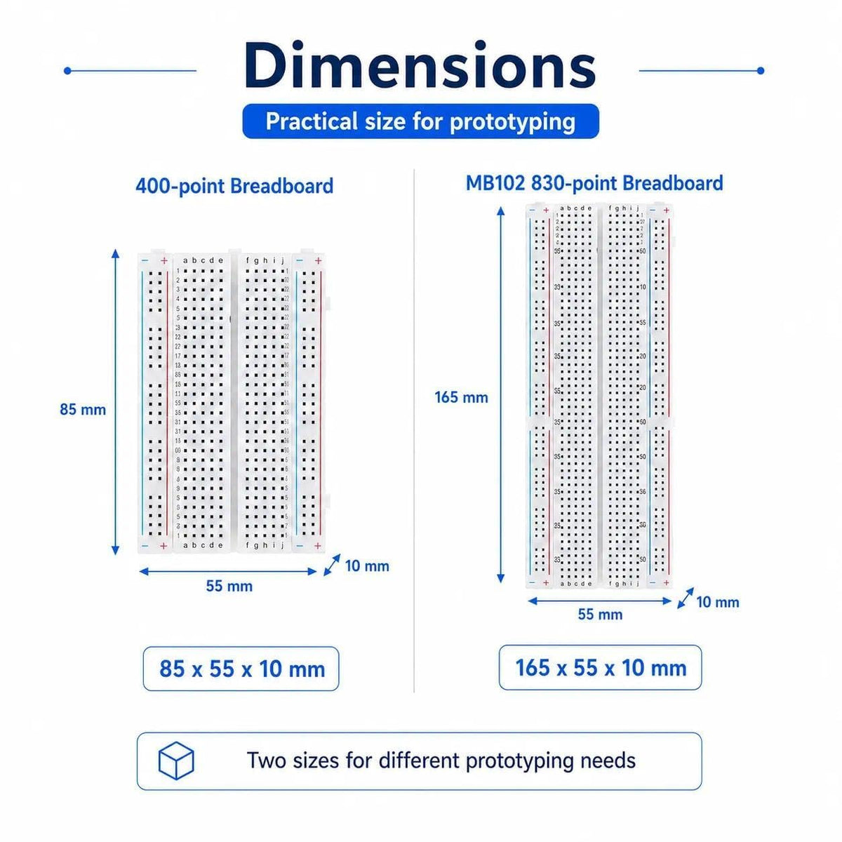4 Breadboard Kit 970 Jumper Wires with Tweezers for Electronics Projects