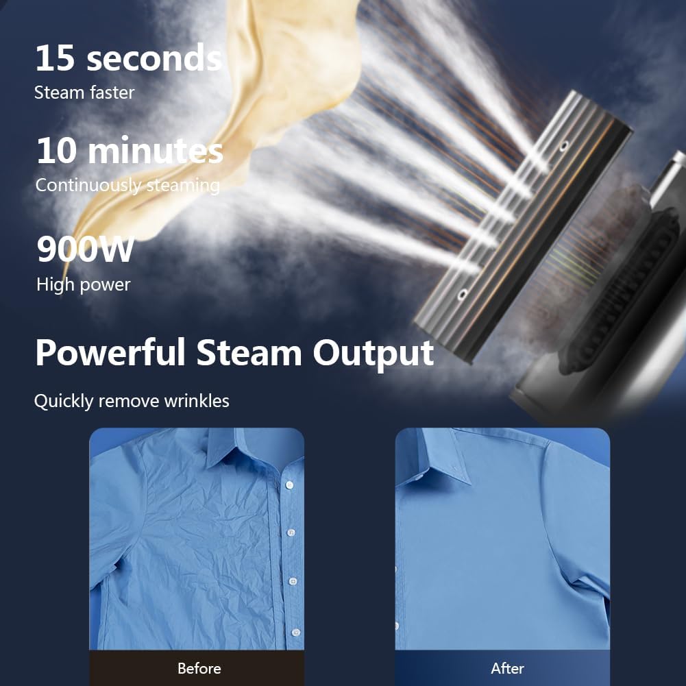 G3 Steamer for Clothes Portable Travel Steamer, Fashion Handheld Garment Steamer, 0.75lbs Lightly, 15s Fast Heat-up