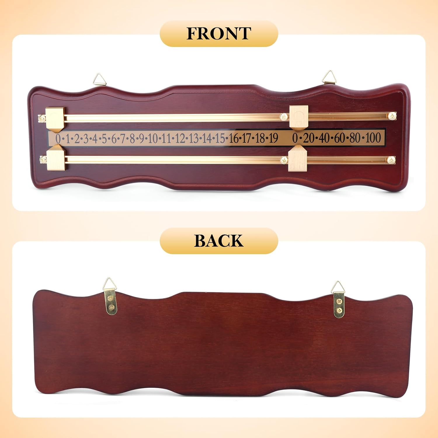 Snooker Billiard Score Board,Shuffleboard Scoreboard Referee Gear Scorer Board,Wooden Snooker Score Keeper Snooker